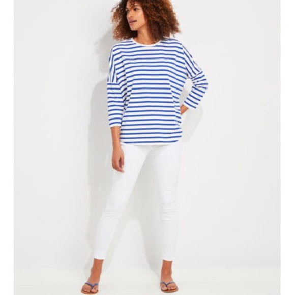 Vineyard Vines Striped Top OVERSIZED NEW - Picture 12 of 16